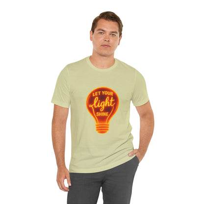 Let Your Light Shine – Jersey Short Sleeve Tee