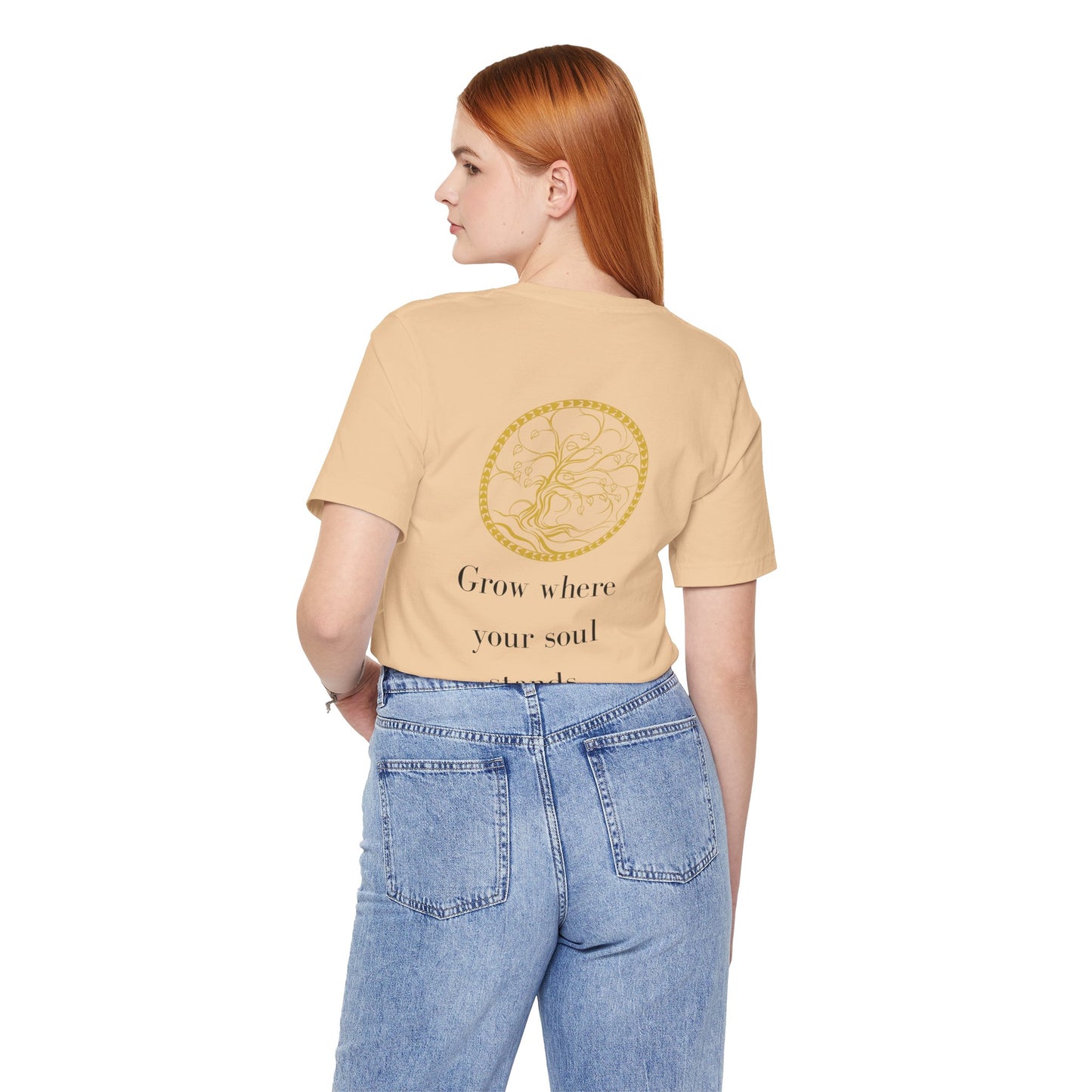 Grow Where Your Soul Stands – Jersey Short Sleeve Tee