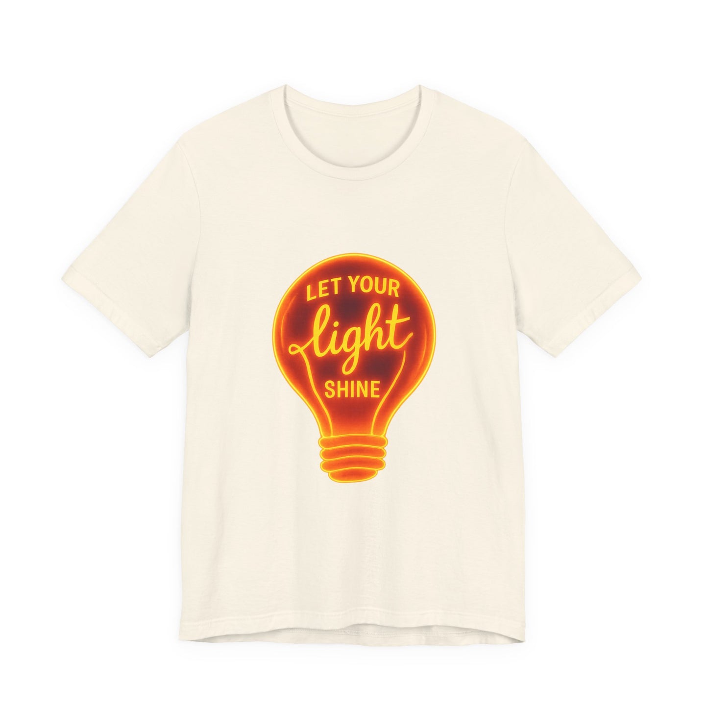 Let Your Light Shine – Jersey Short Sleeve Tee