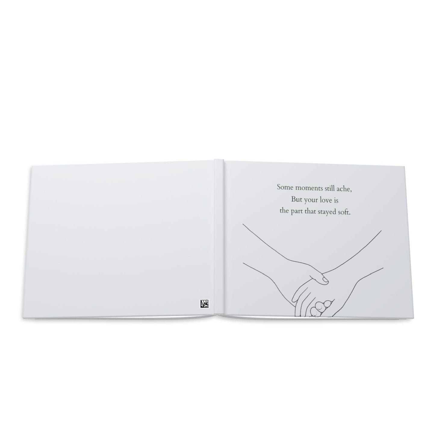 Grey Hardcover Photo Book — Some Moments Still Ache