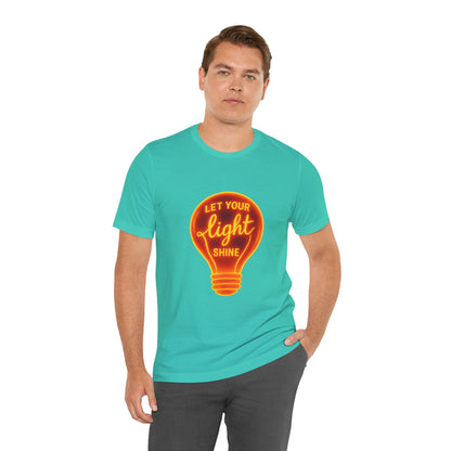 Let Your Light Shine – Jersey Short Sleeve Tee