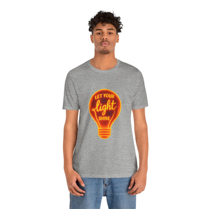 Let Your Light Shine – Jersey Short Sleeve Tee