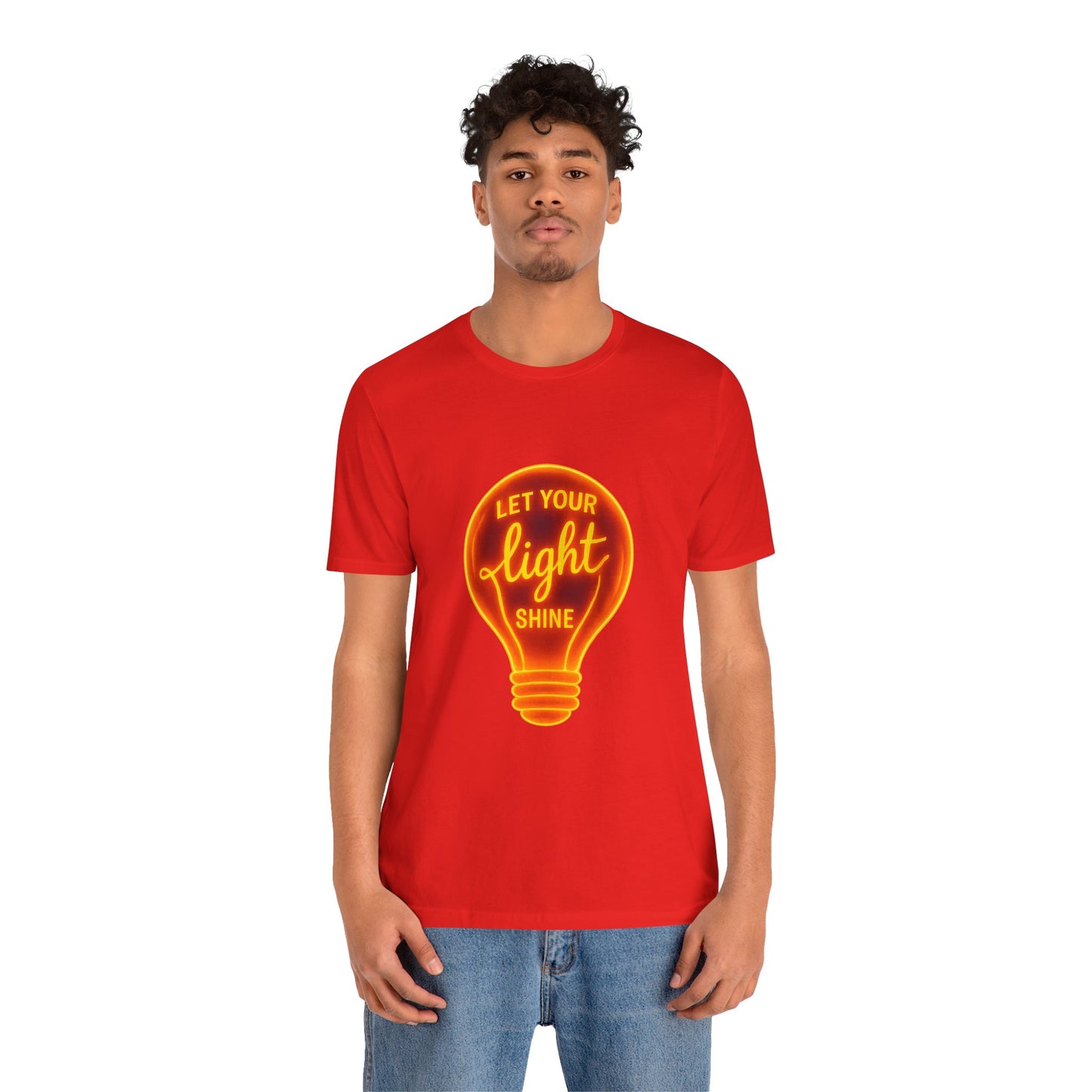 Let Your Light Shine – Jersey Short Sleeve Tee