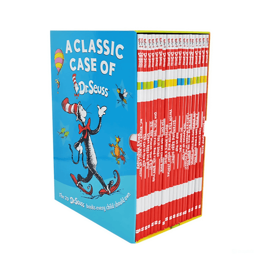 A Classic Case of Dr. Seuss 5 Book Gift Box Set Collection