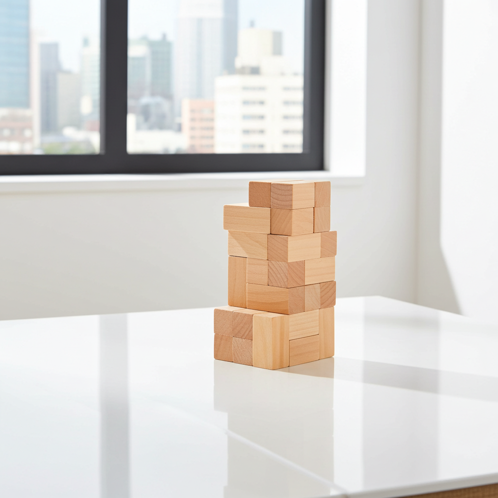 3D Wooden Cube Puzzle