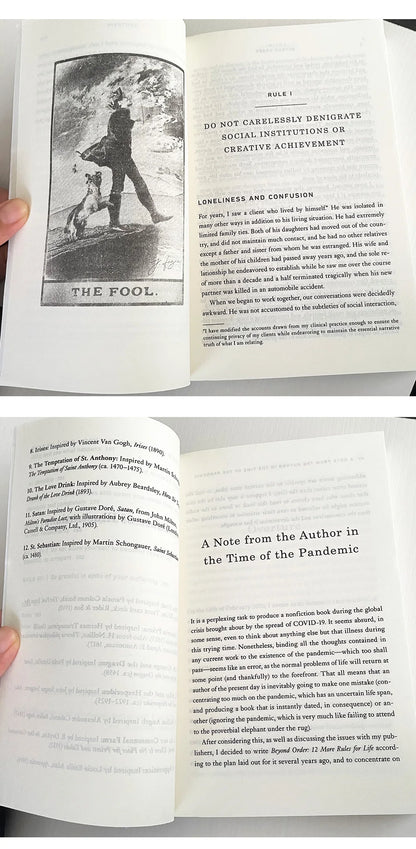 Beyond Order: 12 More Rules for Life by Jordan B. Peterson – Inspirational Self-Help Book