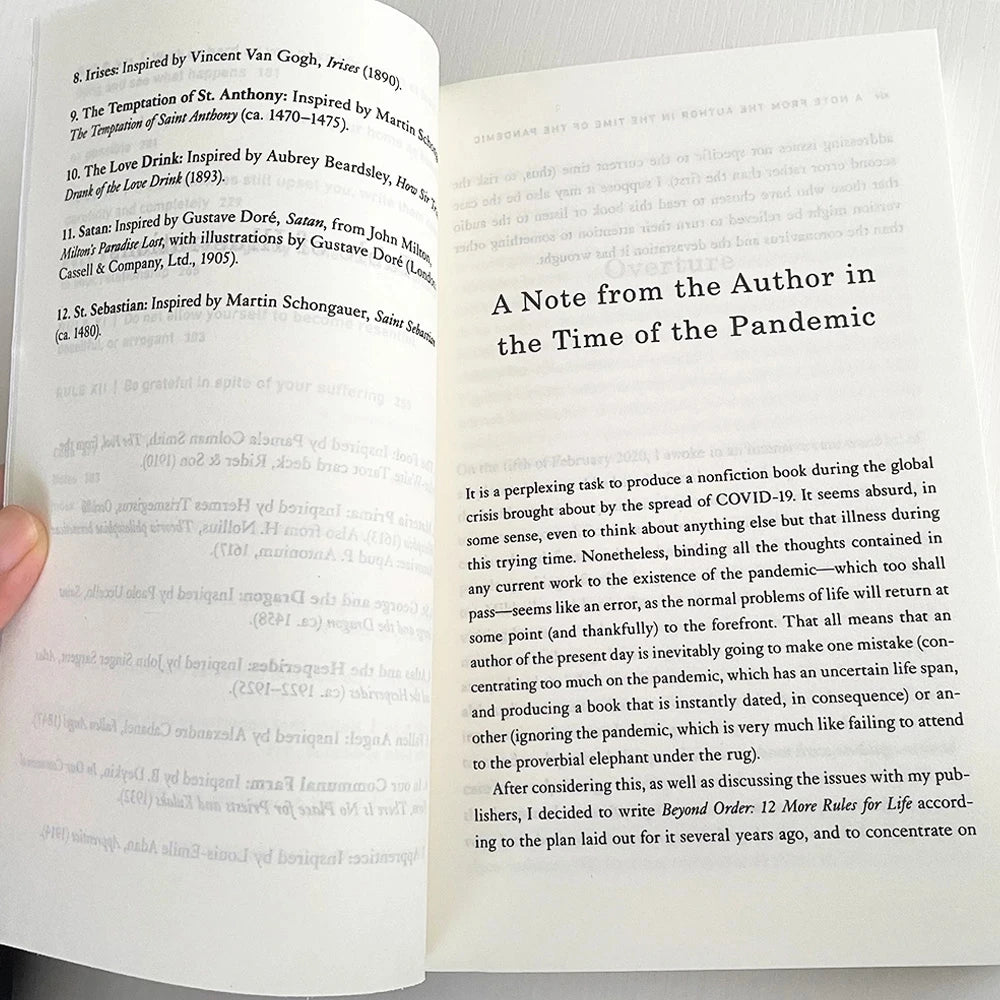 Beyond Order: 12 More Rules for Life by Jordan B. Peterson – Inspirational Self-Help Book