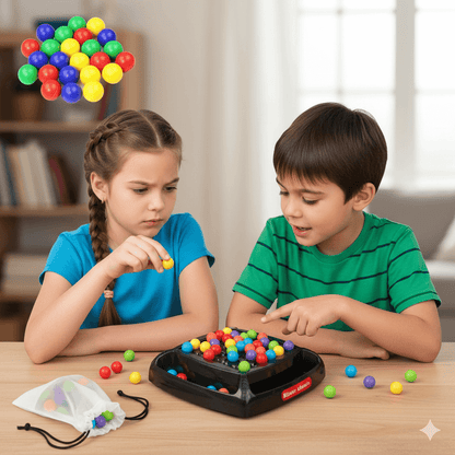 Rainbow Ball Matching Puzzle Game | Montessori Logic Toy for Kids | Educational Brain Teaser