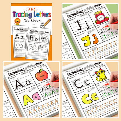English Letter Handwriting Copybook (5 Types)
