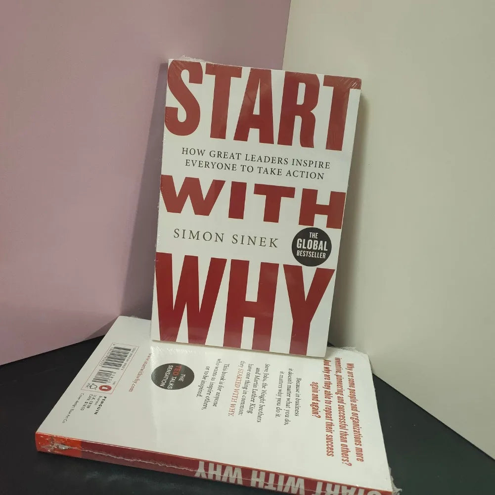 Find Your Why and Start With Why by Simon Sinek Leadership Business Paperback