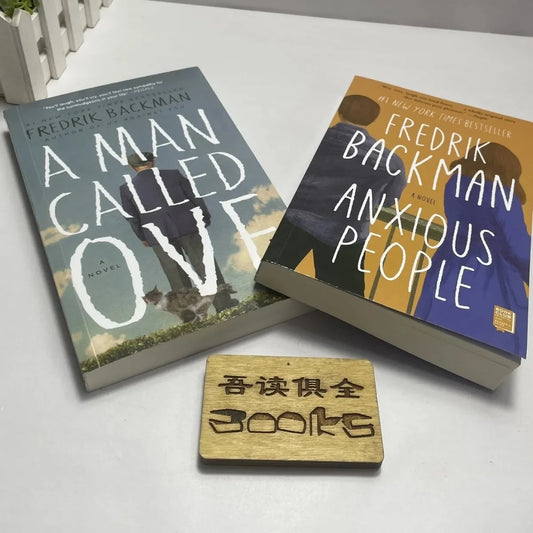 Fredrik Backman Book Set – Anxious People & A Man Called Ove (Paperback Collection)