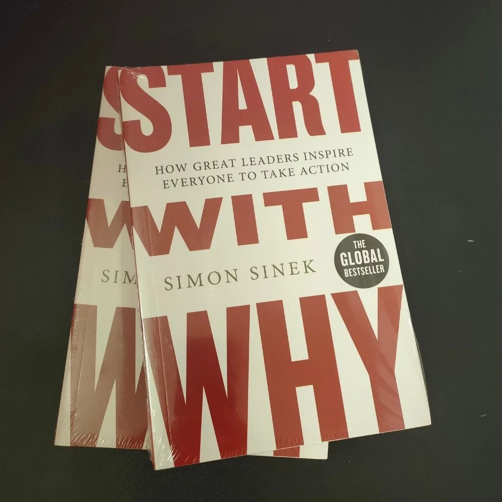 Find Your Why and Start With Why by Simon Sinek Leadership Business Paperback