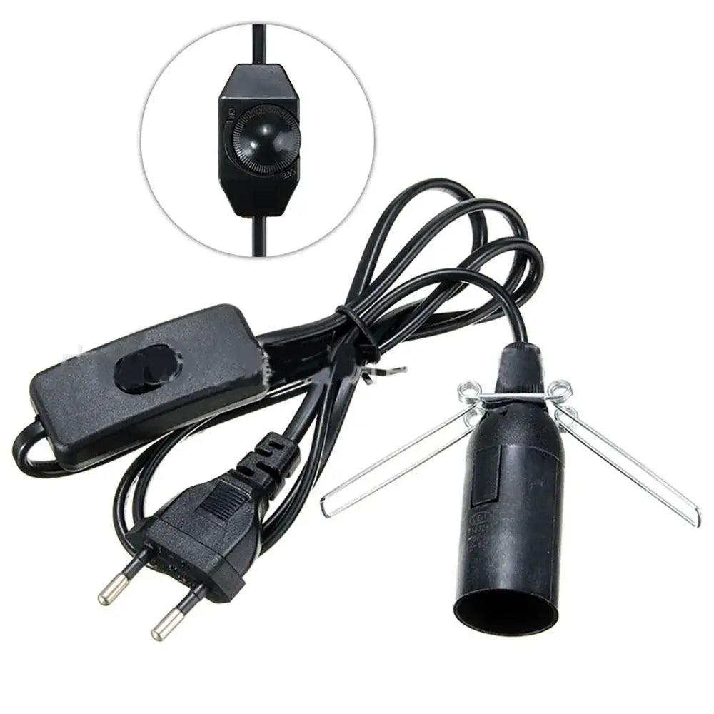 Salt Lamp Cord and Bulb with Dimmer Switch