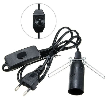 Salt Lamp Cord and Bulb with Dimmer Switch