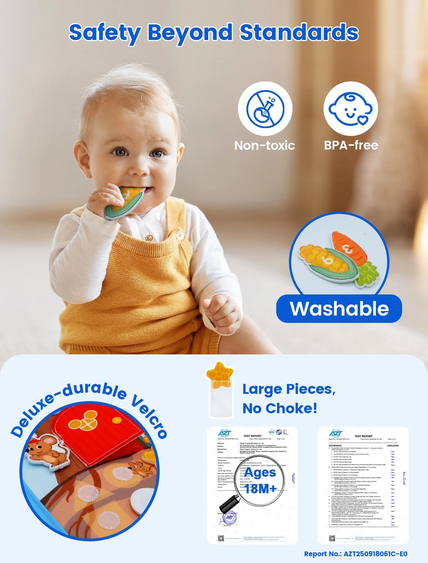 Montessori Busy Book – Quiet Learning Book (Ages 3–6)