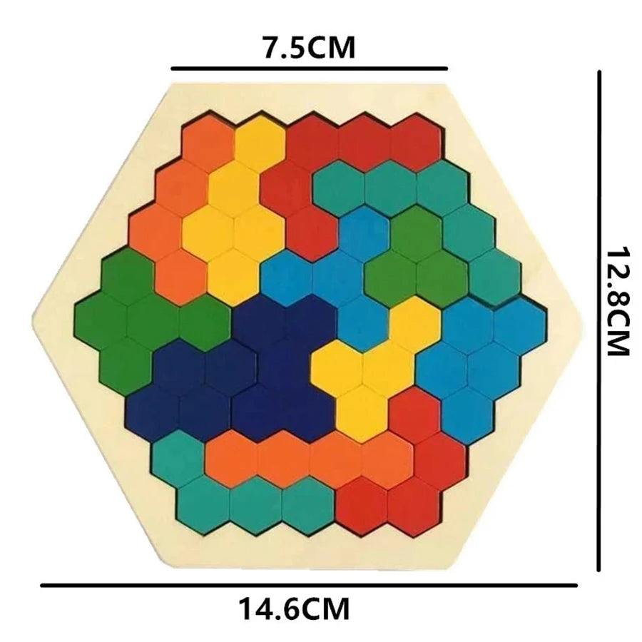 Wooden Tangram Puzzle