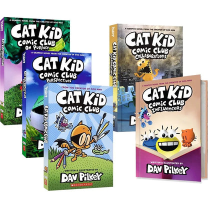 Cat Kid Comic Club – 5‑Book Adventure Set