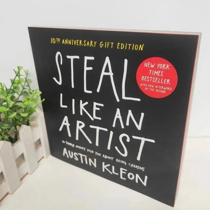 Steal Like an Artist by Austin Kleon Paperback Creative Self Help Book