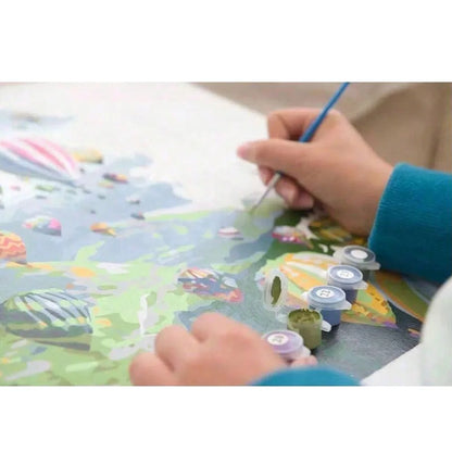 Frameless Paint‑by‑Numbers Canvas Kit — For Creatives Aged 12 to 112