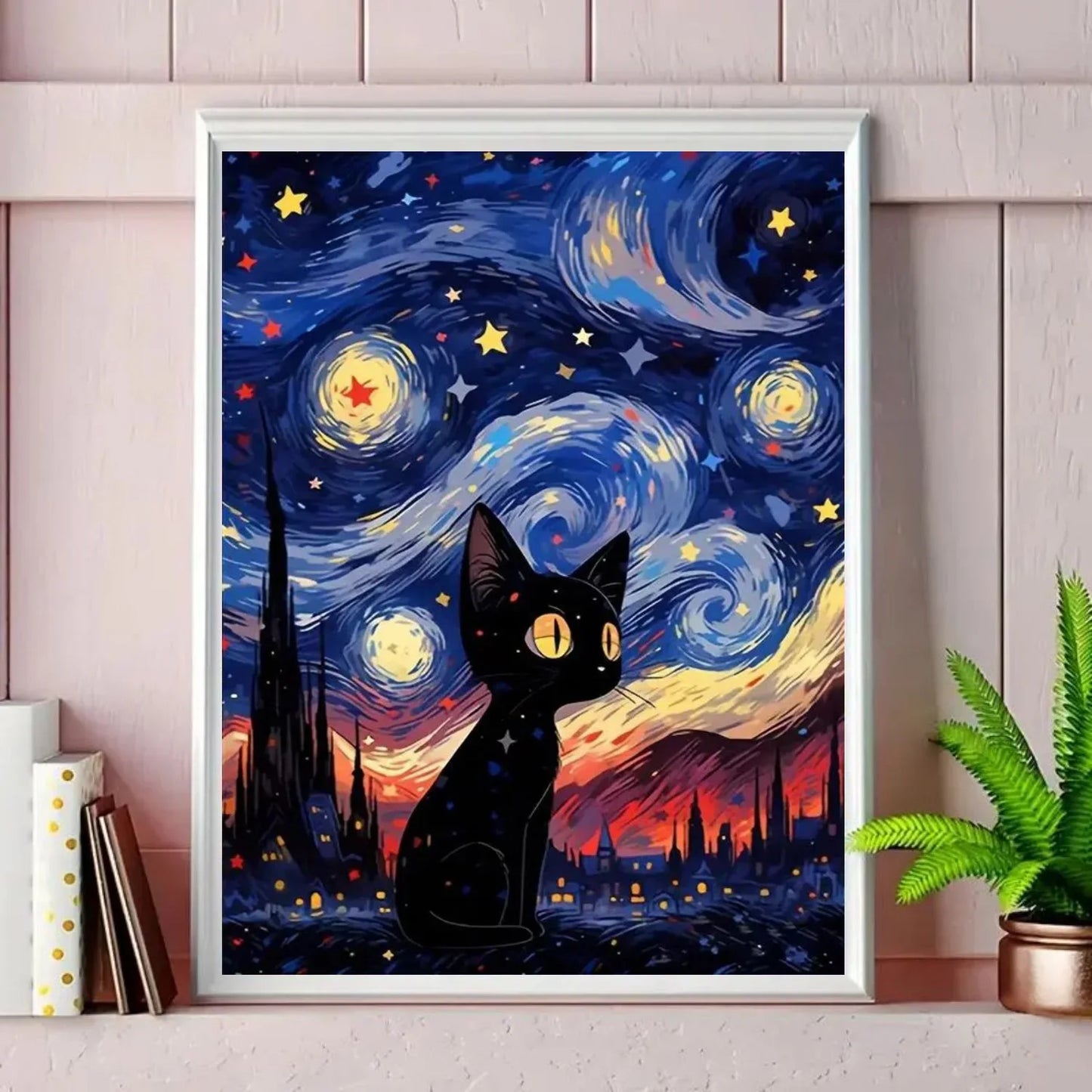 Frameless Paint‑by‑Numbers Canvas Kit — For Creatives Aged 12 to 112