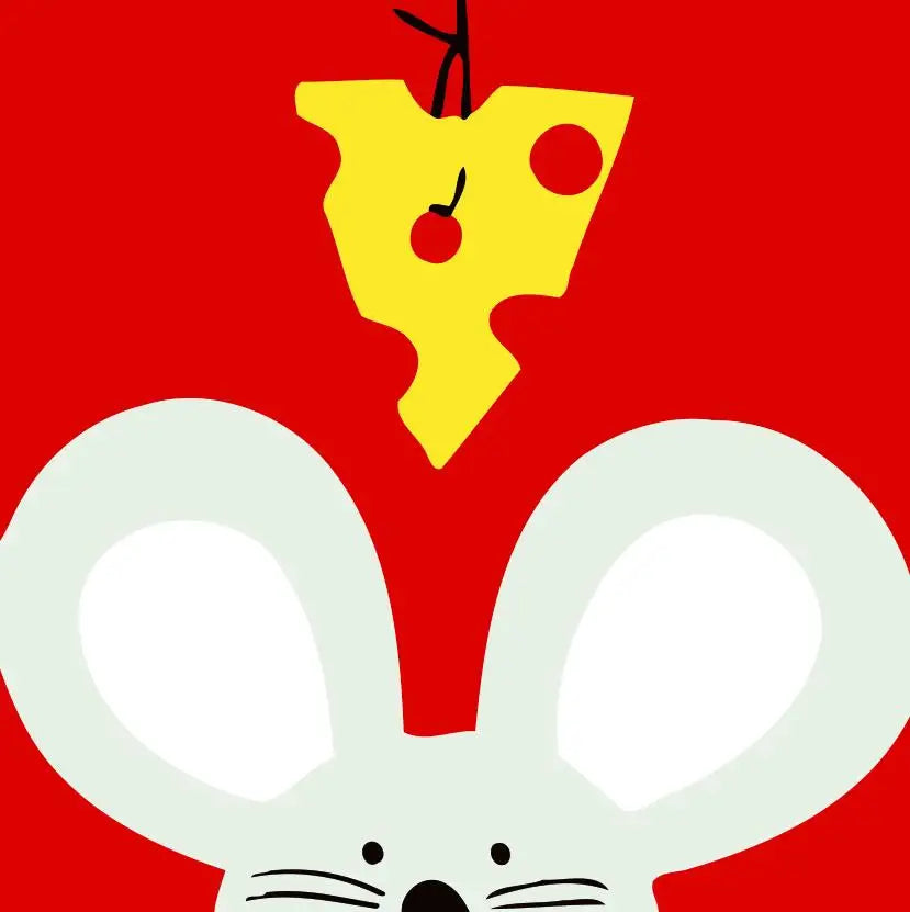 Paint‑By‑Numbers Canvas – Cute Cartoon Animals (20×20cm)