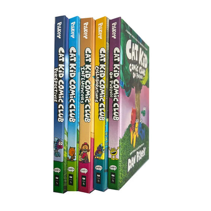 Cat Kid Comic Club – 5‑Book Adventure Set