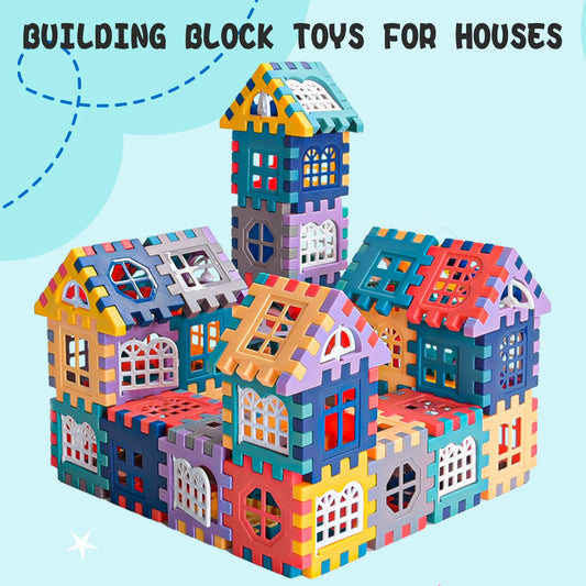 Large-Scale House Building Block Big (1 cm)