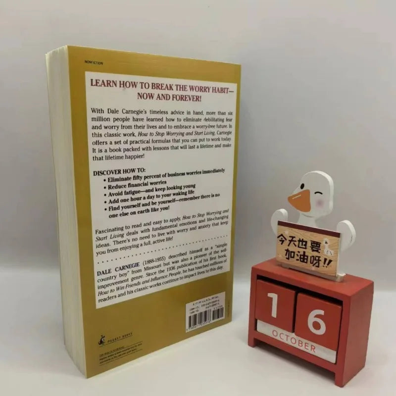 How to Stop Worrying and Start Living by Dale Carnegie Stress Relief Book