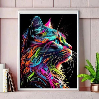 Frameless Paint‑by‑Numbers Canvas Kit — For Creatives Aged 12 to 112
