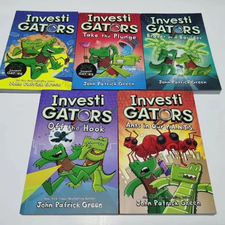 InvestiGators – 8‑Book Comic Adventure Set