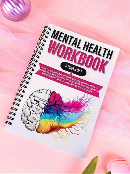 Adult Mental Health Workbooks – Care Journal with Emotion Tracker, CBT Exercises and Relaxation Techniques