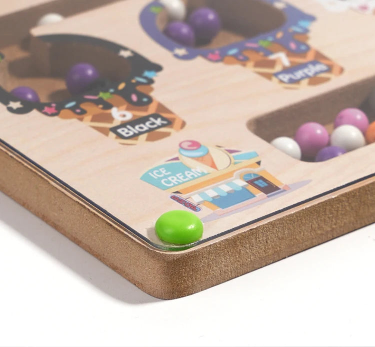 Montessori Magnetic Colour Sorting Maze