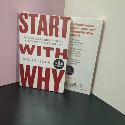 Find Your Why and Start With Why by Simon Sinek Leadership Business Paperback