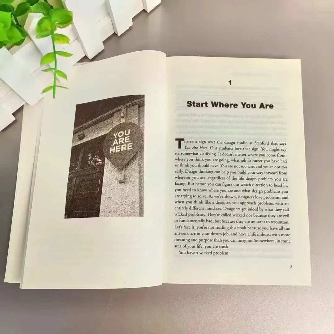 Designing Your Life by Bill Burnett and Dave Evans English Self Growth Book for Adults