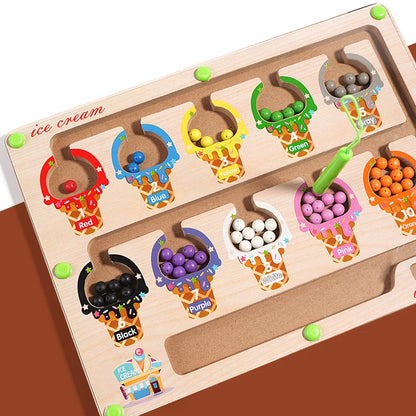 Montessori Magnetic Colour Sorting Maze