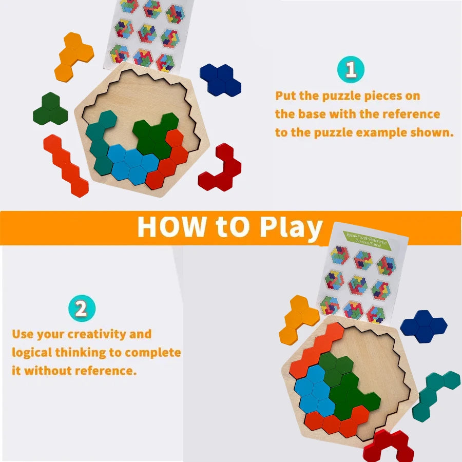 Wooden Tangram Puzzle