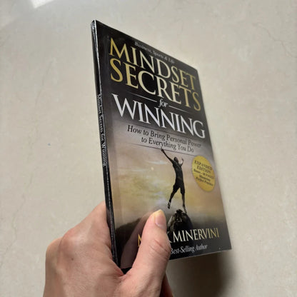 Mindset Secrets for Winning – Personal Power & Success by Mark Minervini — Paperback Edition