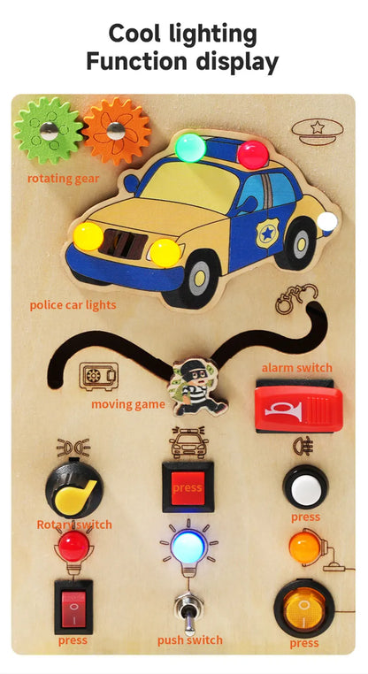 Montessori Circuit Busy Board