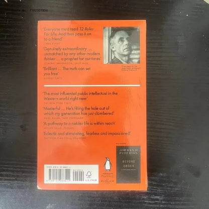 12 Rules for Life An Antidote to Chaos by Jordan B Peterson Paperback Book