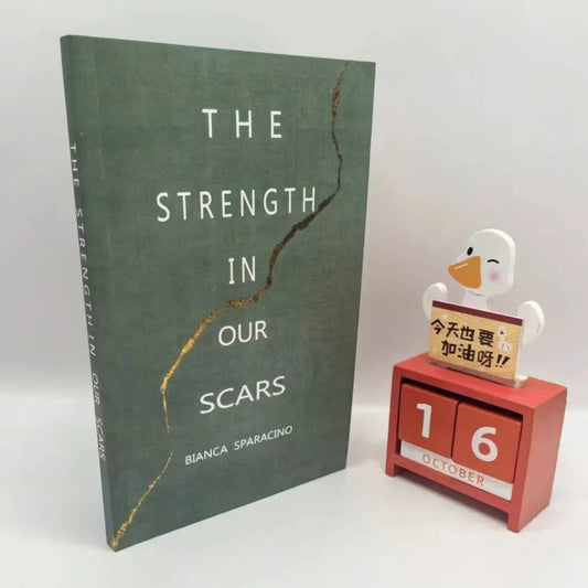 The Strength in Our Scars by Bianca Sparacino Inspiring Poetry Book on Healing and Self Worth