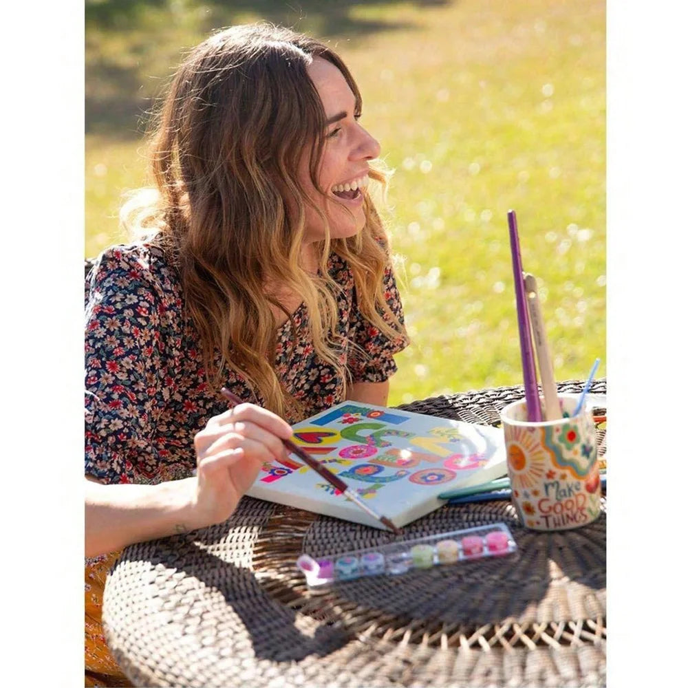 Frameless Paint‑by‑Numbers Canvas Kit — For Creatives Aged 12 to 112