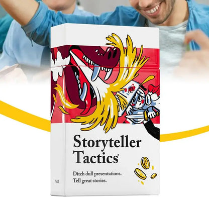 Storyteller Tactics Card Deck Business Tool for Influence Persuasion and Speaking