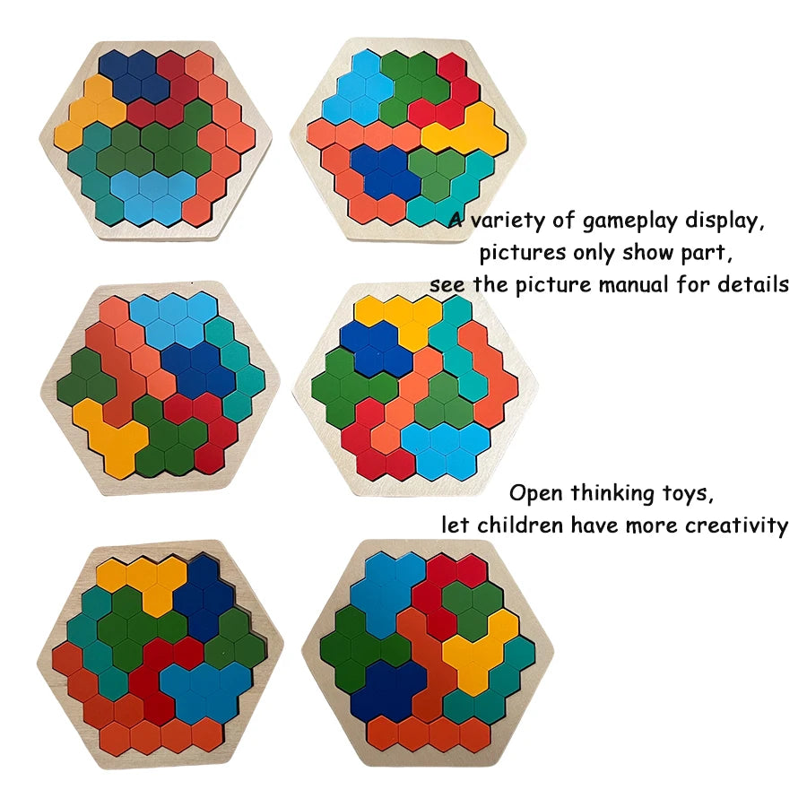 Wooden Tangram Puzzle