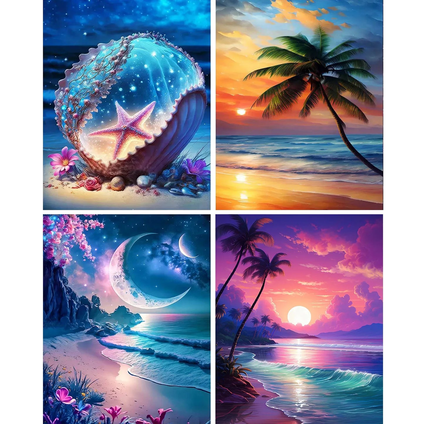 Frameless Paint‑by‑Numbers Canvas Kit — For Creatives Aged 12 to 112