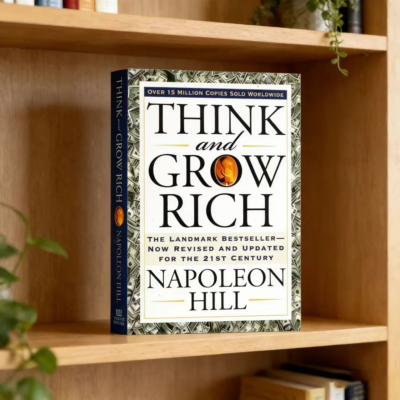 Think and Grow Rich – The Classic Mindset & Success Guide by Napoleon Hill (Paperback)