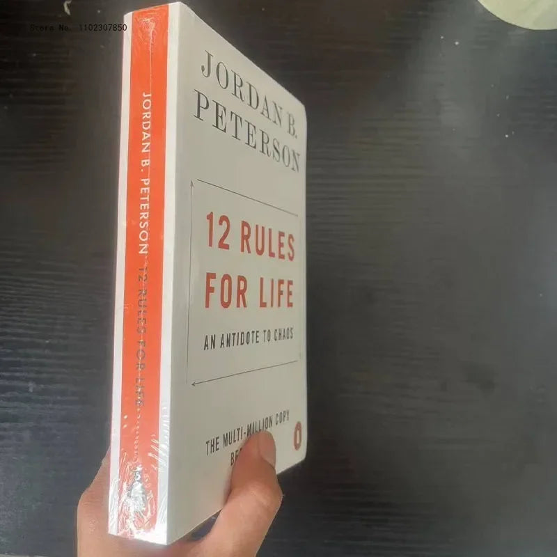 12 Rules for Life An Antidote to Chaos by Jordan B Peterson Paperback Book