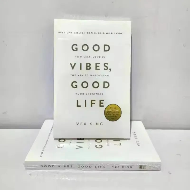 Good Vibes, Good Life – A Self‑Love & Personal Growth Paperback by Vex King