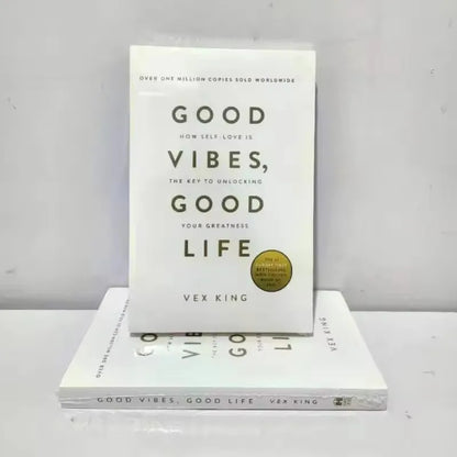 Good Vibes, Good Life – A Self‑Love & Personal Growth Paperback by Vex King