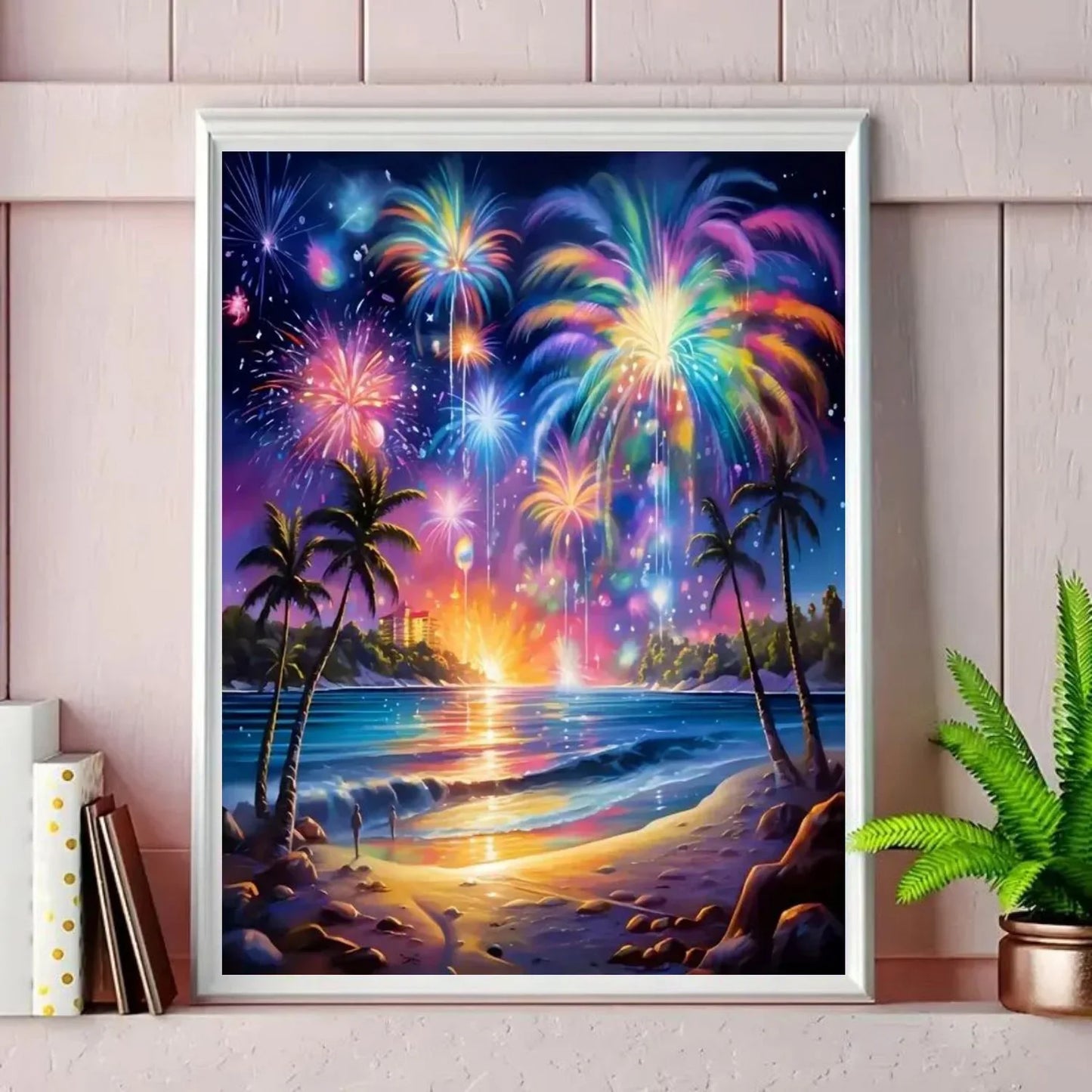 Frameless Paint‑by‑Numbers Canvas Kit — For Creatives Aged 12 to 112