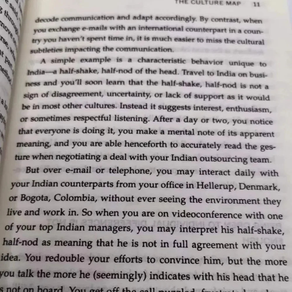 The Culture Map by Erin Meyer (Paperback)